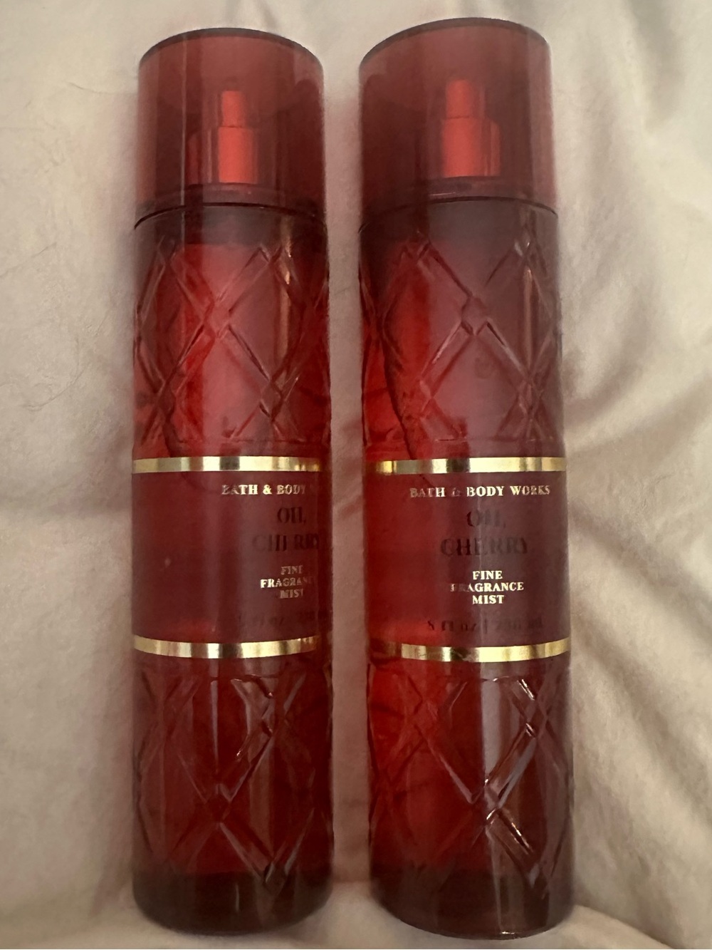 Bath & Body Works Oh,Cherry Fine Fragrance Mists (2)